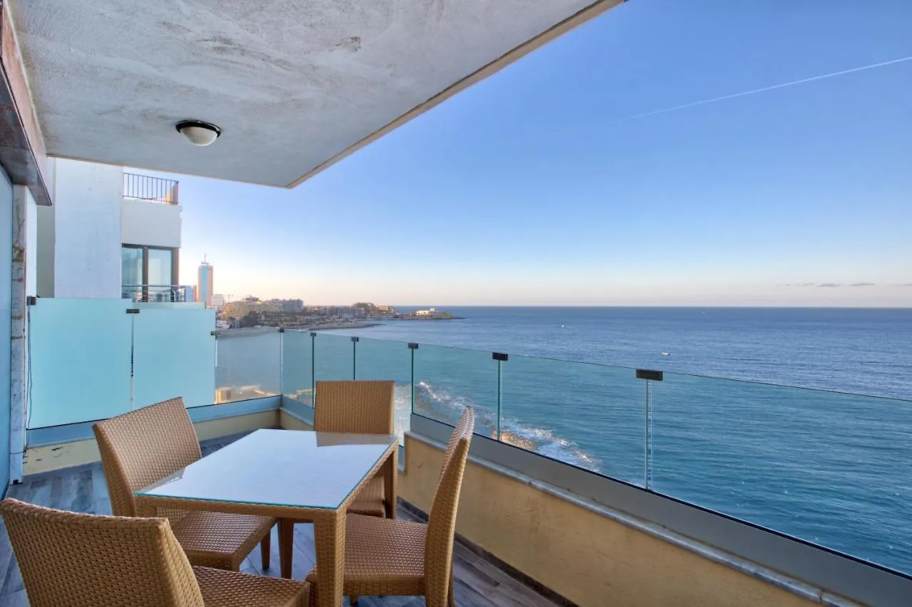 Seafront Sliema Apartment With Balcony & Sea Views By Jl
