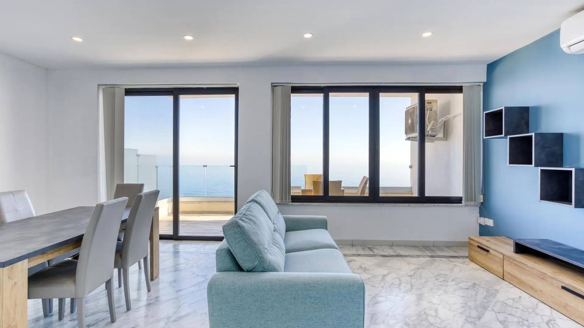 Seafront Sliema Apartment With Balcony & Sea Views By Jl Malta